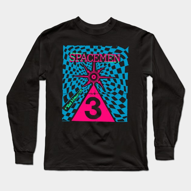 vintage spacemen 3 // fanart Long Sleeve T-Shirt by psninetynine